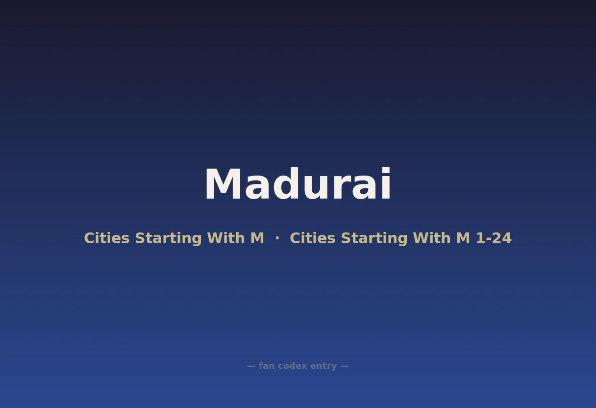 Madurai
