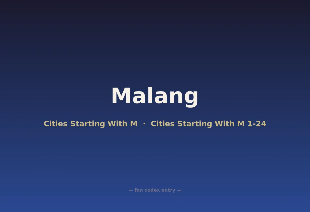 Malang