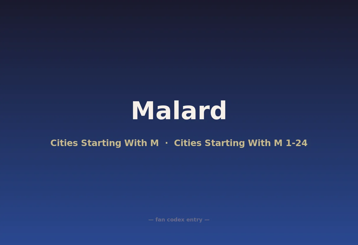 Malard