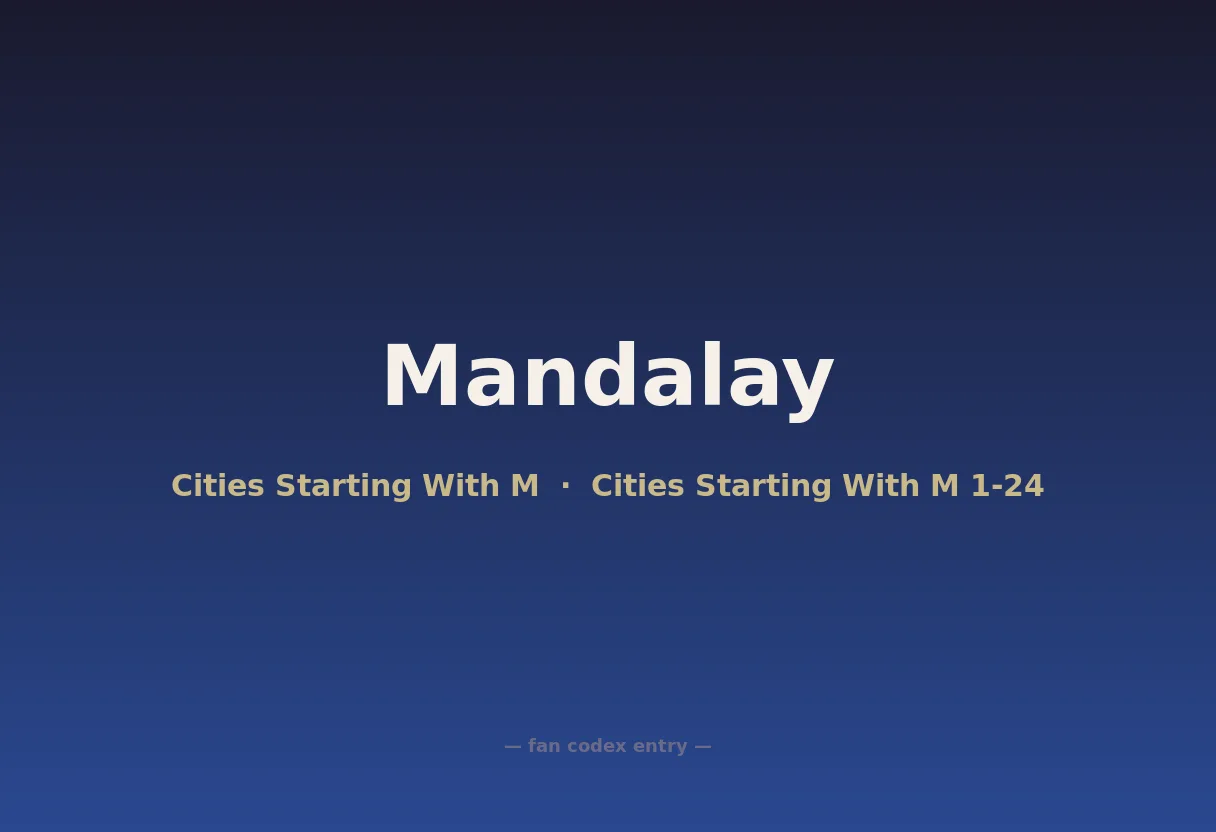 Mandalay