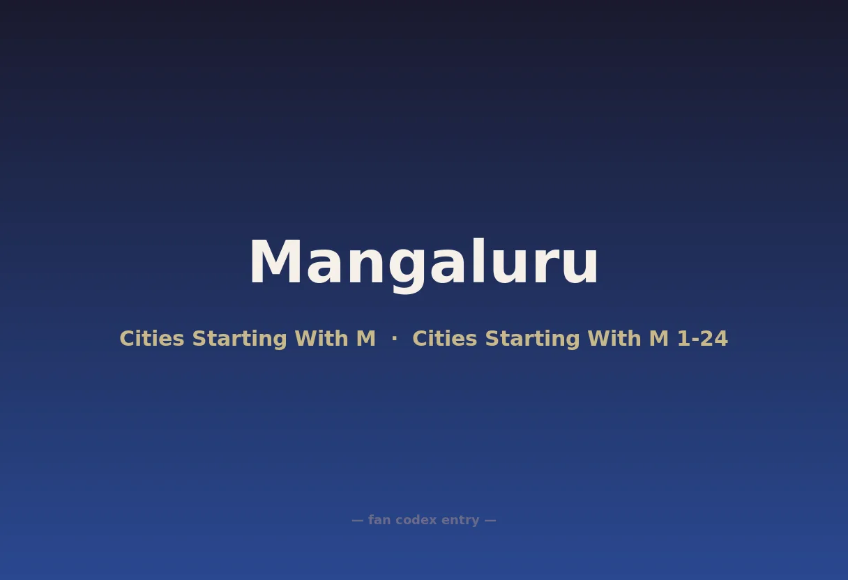 Mangaluru