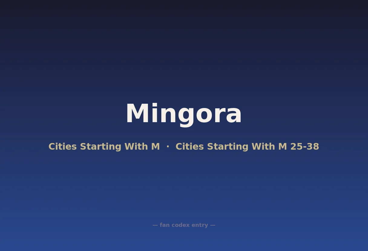 Mingora