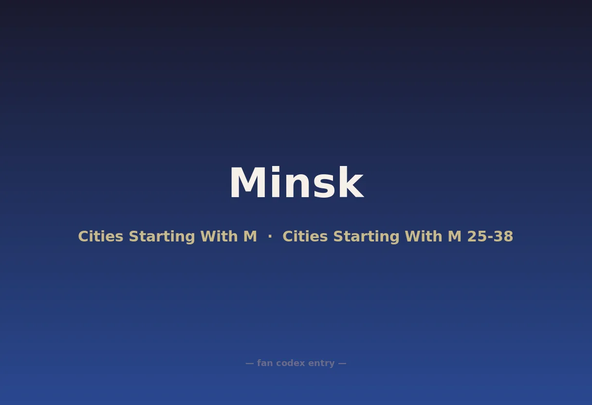 Minsk