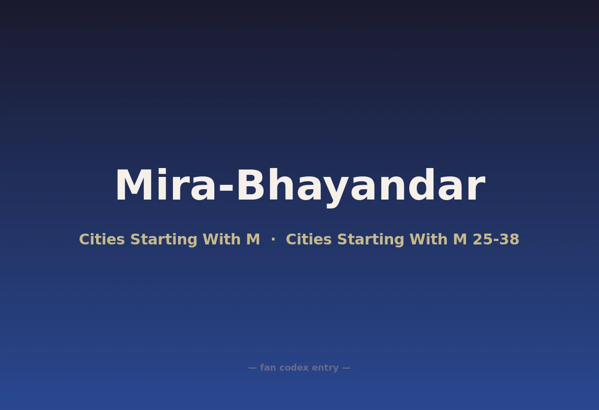 Mira-Bhayandar