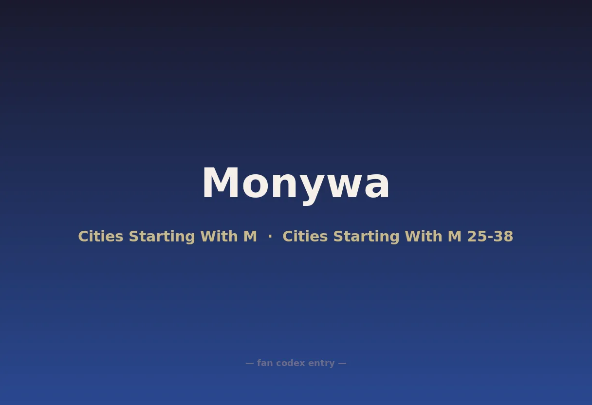 Monywa