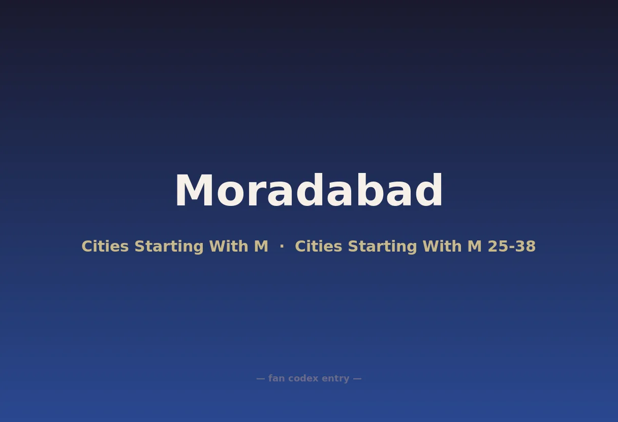 Moradabad