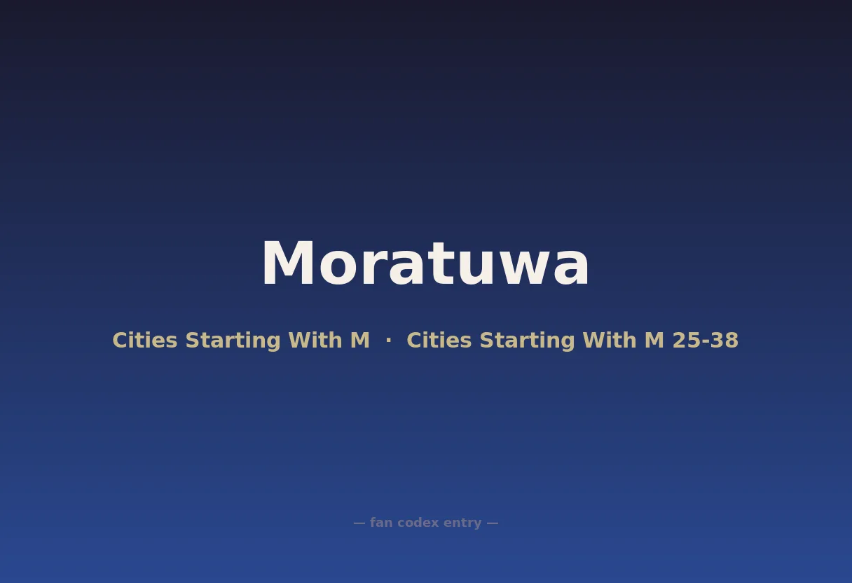 Moratuwa